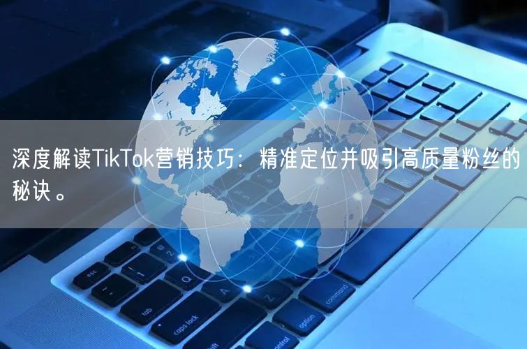 深度解读TikTok营销技巧：精准定位并吸引高质量粉丝的秘诀。