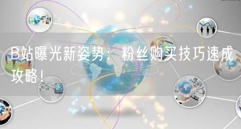 B站曝光新姿势：粉丝购买技巧速成攻略！