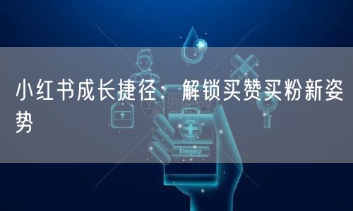 小红书成长捷径：解锁买赞买粉新姿势