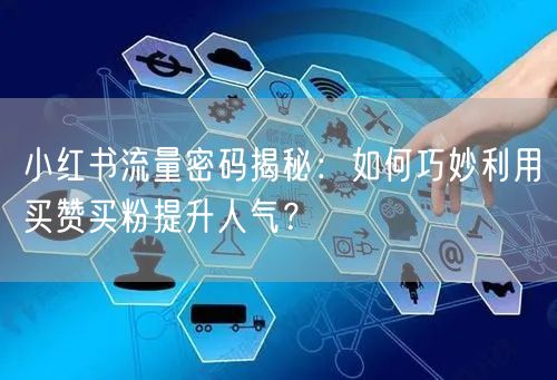 小红书流量密码揭秘：如何巧妙利用买赞买粉提升人气？