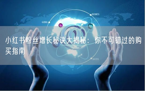 小红书粉丝增长秘诀大揭秘：你不可错过的购买指南